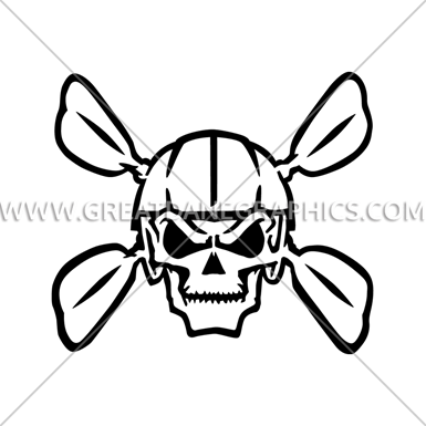 Kayak Skull - Skull (385x385)