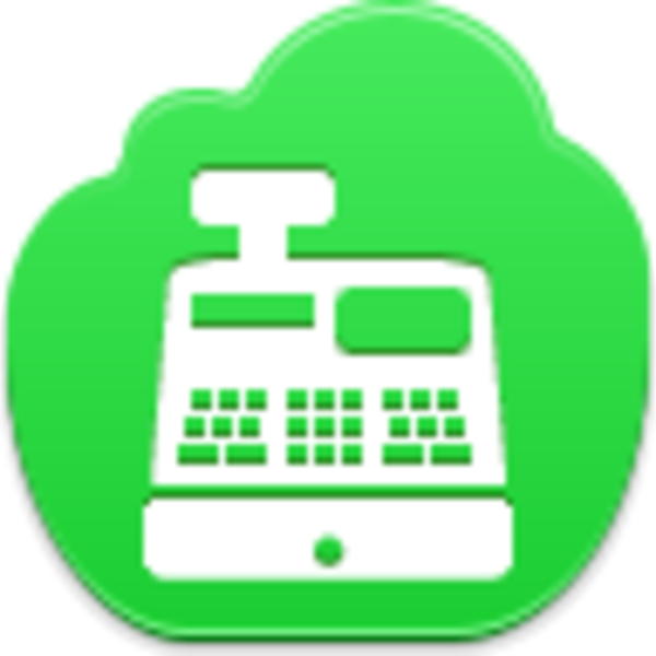 Cash Register Icon - Cash Register Icon Green (600x600)