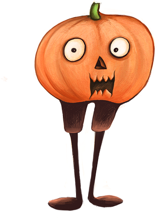 Halloween Costume Contest - Jack-o'-lantern (500x608)