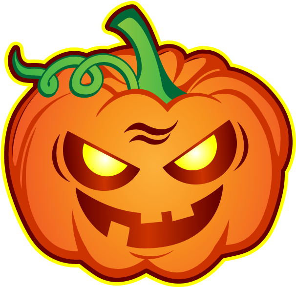 Halloween Hipster Stickers Messages Sticker-11 - Sticker (618x618)