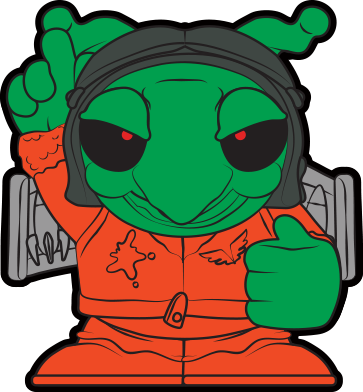 Horrid Hornet - Portable Network Graphics (363x392)