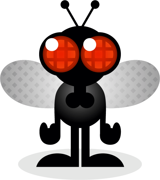 House Fly Infestation - Dibujos Animados De Mosca (556x626)