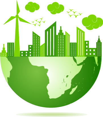 Practical Sustainability Solutions - Climate Change Clipart Png (363x410)