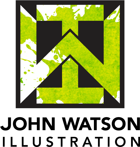 John Watson Illustration - Graphic Design (572x603)