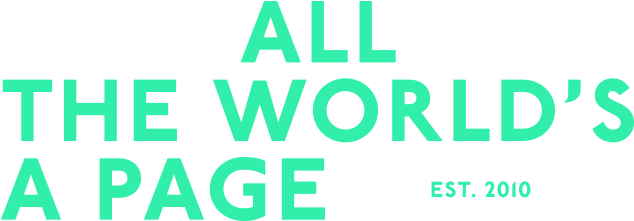 All The World's A Page Poster Charles Darwin - Circle (854x268)