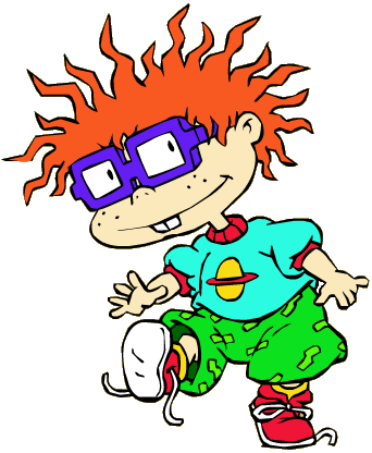 He's The Somewhat Annoying Little Redheaded Boy Who - Nancy Cartwright Signed The Rugrats Chuckie Finster (342x416)
