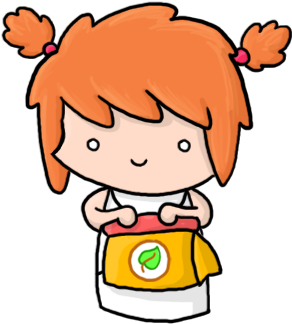 Rica Springs Up Into The Air In M - Cartoon (338x373)