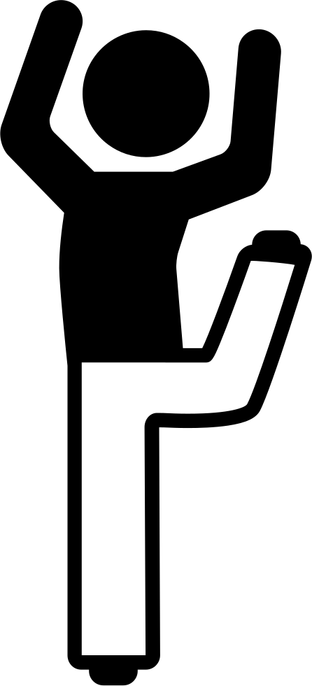 Boy With Bended Leg And Arms Up Comments - Boy With Bended Leg And Arms Up Comments (446x981)