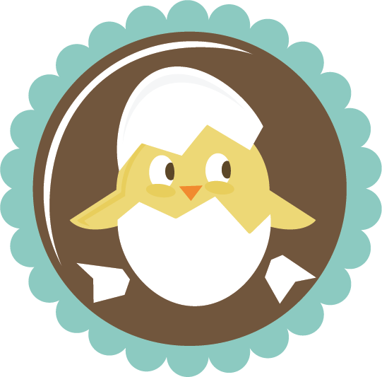 Chick In Egg Svg File For Scrapbooking Card Making - Cars Theme Party Printables (541x533)