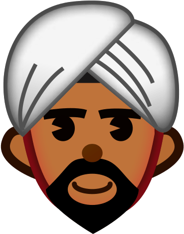 Man With Turban Emoji - Download (512x512)