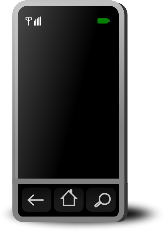 Free Clipart - - Mobile Phone (598x800)