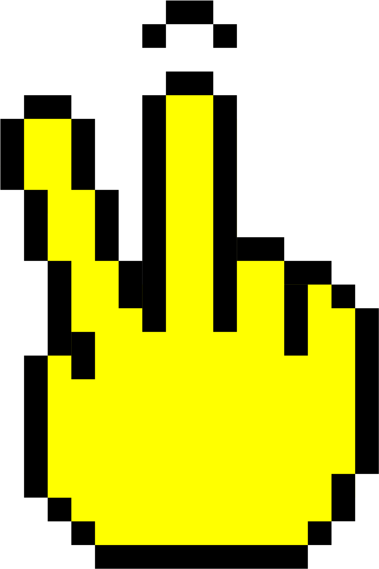 Big Image - Middle Finger Pointer Png (2400x2400)