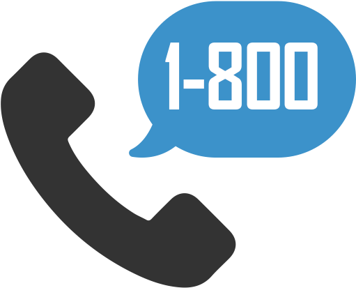 Icon Tollfree1 - Toll Free Icon (512x512)