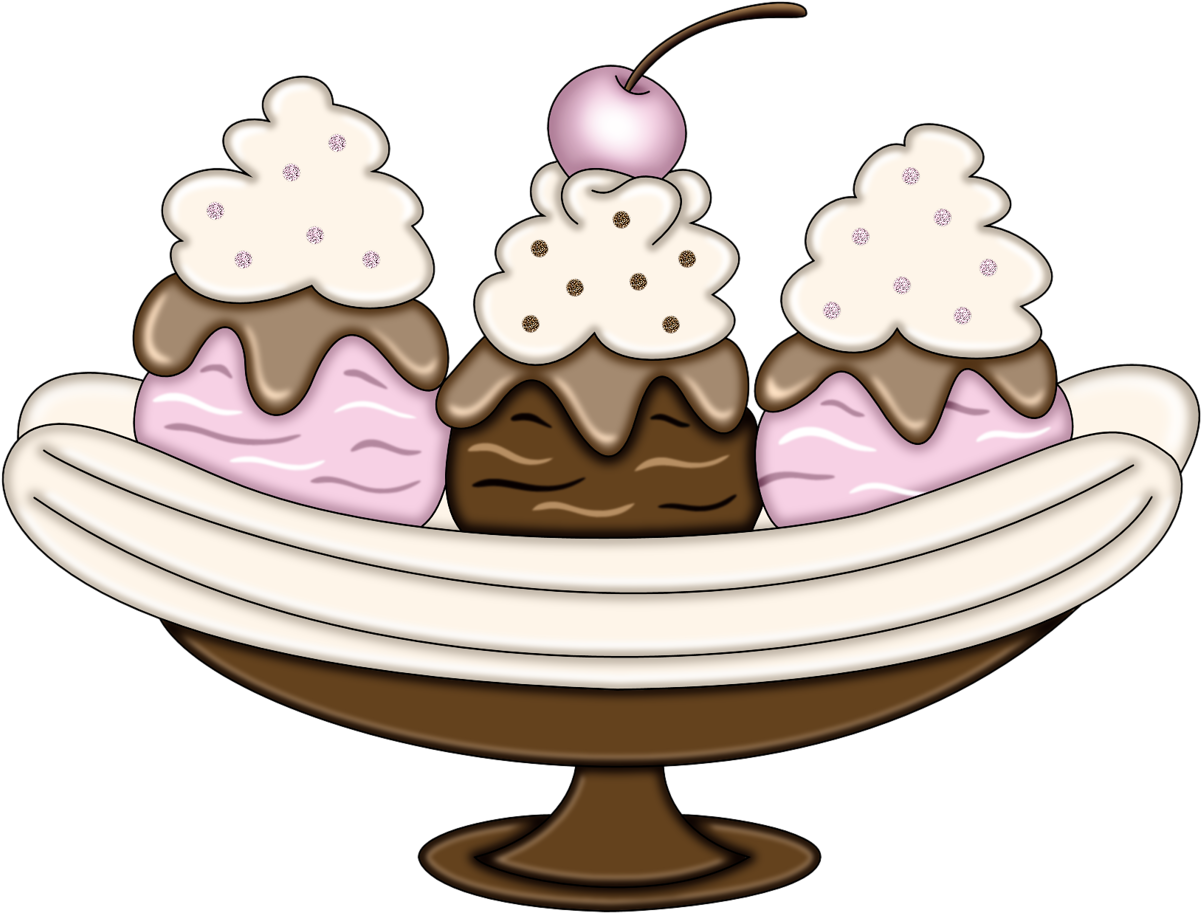 B *✿*ice Cream Happiness - Banana Split (1280x1007)