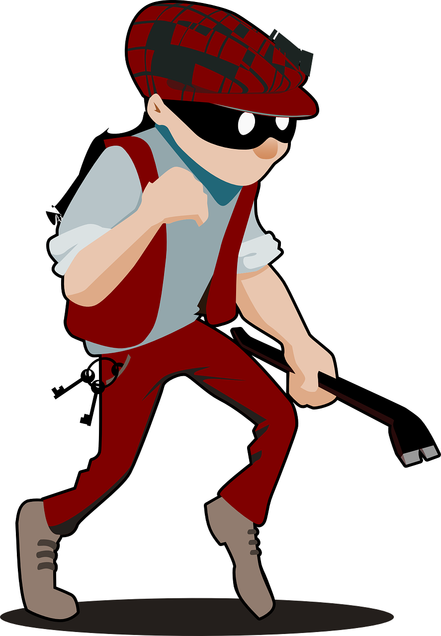 Is Your Mobile Device Secure - Theft Clipart Transparent (887x1280)