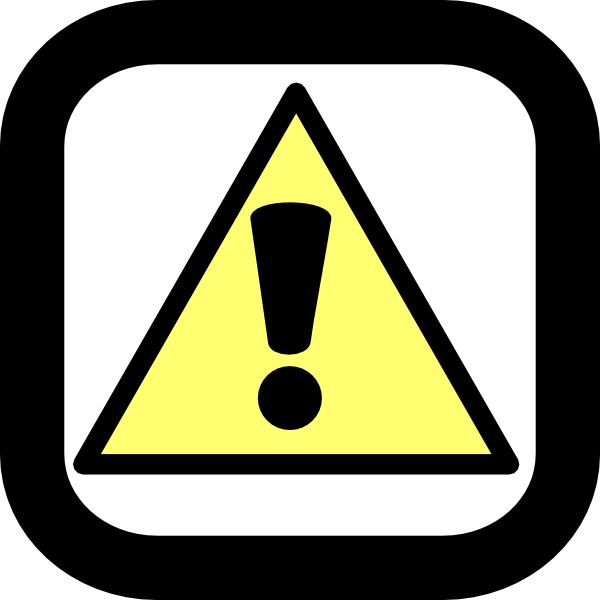 Nxt Checkbox Checked Warning Clip Art At Clker - Important Clip Art (600x600)