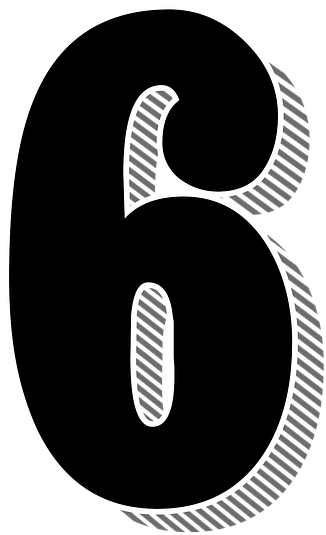 Collection Of Pictures Of Number 6 - Numeros 6 (480x720)