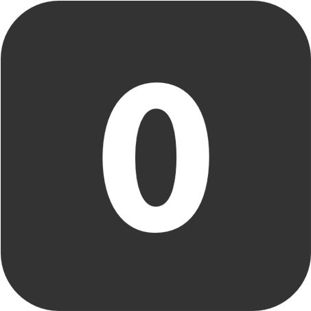 Number 0 Png - Circle (512x512)
