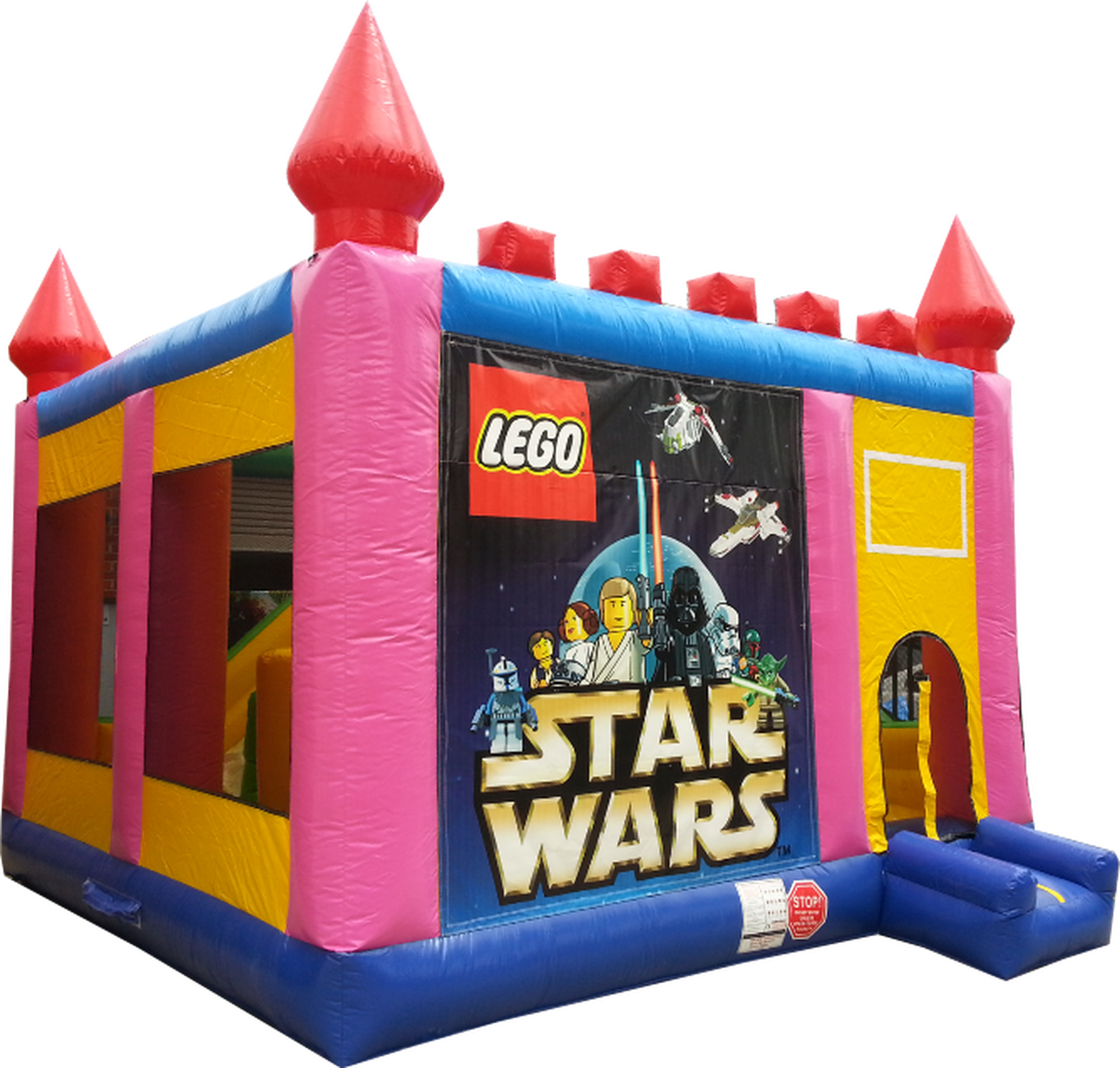 Lego Star Wars Jumping Castle - Lego Jumping Castle (2000x1907)
