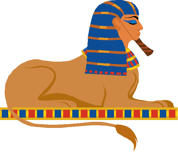 Egypt Sphinx Clipart - Sphinx Clipart (606x518)