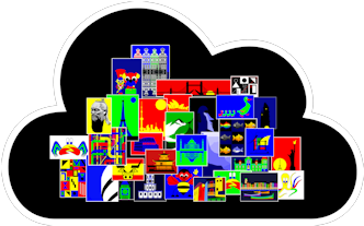 Link To Lonvig Art Cloud - Graphic Design (350x350)