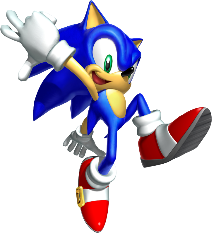 Sonic Heroes Sonic The Hedgehog (768x816)