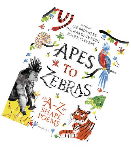 Competition Now Open - Apes To Zebras: An A-z Of Shape Poems (466x542)