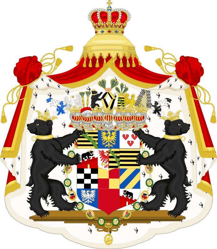 Credit By Glasshouse With Elements By Sodacan And Trondivers - Anhalt Coat Arms (695x798)