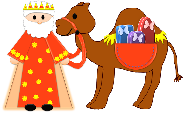 Bonitos Reyes Magos - Reyes Magos De Precious Moments (640x396)