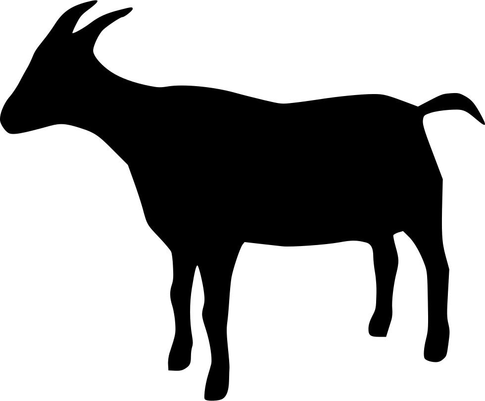 Goat Svg Png Icon Free Download - Goat Icon (1890x1851)