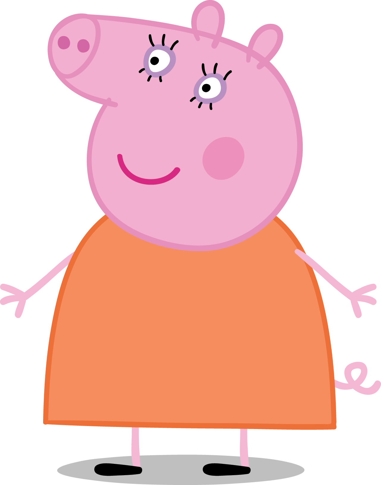 Are Used - Peppa Pig Mummy Pig (1281x1629)