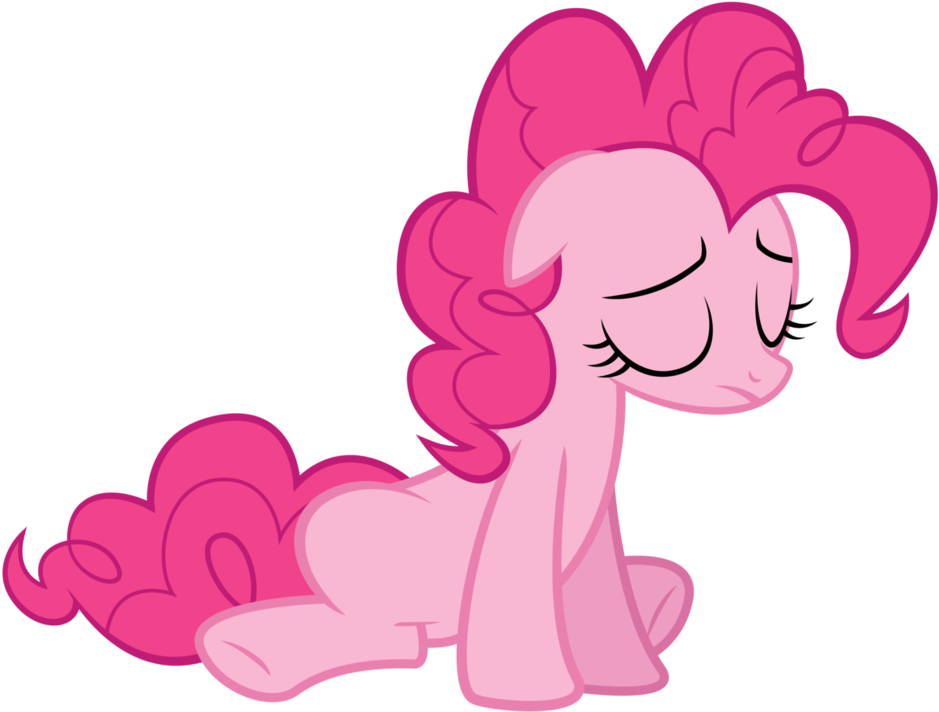 Sad Pinkie Pie By Dharthez - Mlp Pinkie Pie Fat (1095x730)
