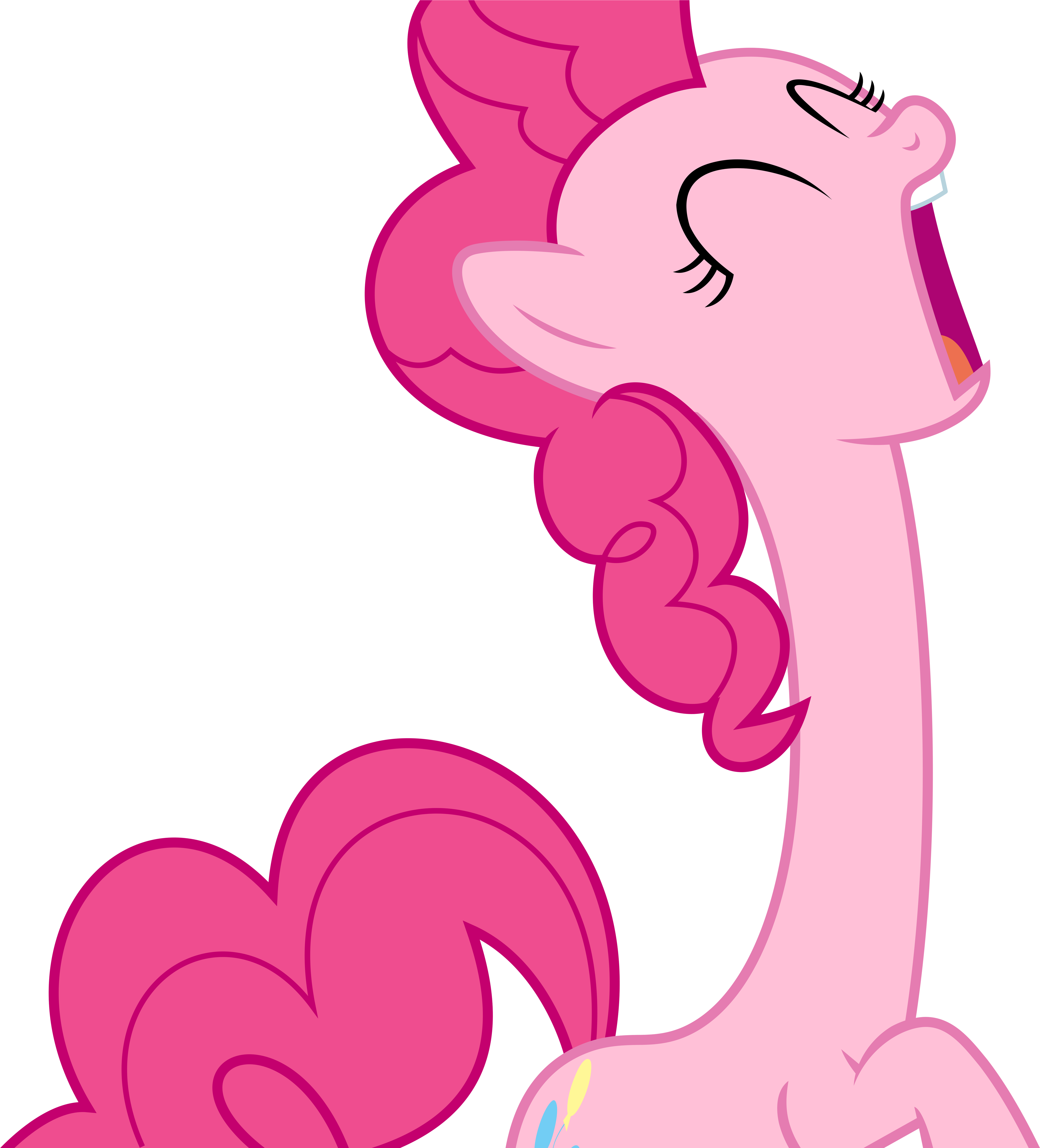 Mlp Fim Pinkie Pie Vector By Luckreza8 - My Little Pony: Friendship Is Magic (6000x6494)