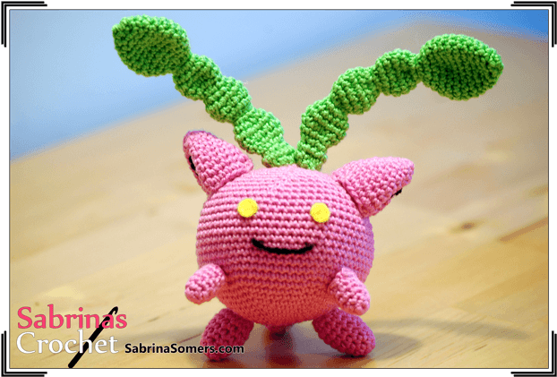 Free Crochet Pattern Hoppip - Crochet Hoppip (641x440)
