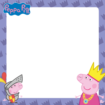 Peppa Pig Royal Fan - Cartoon (400x400)