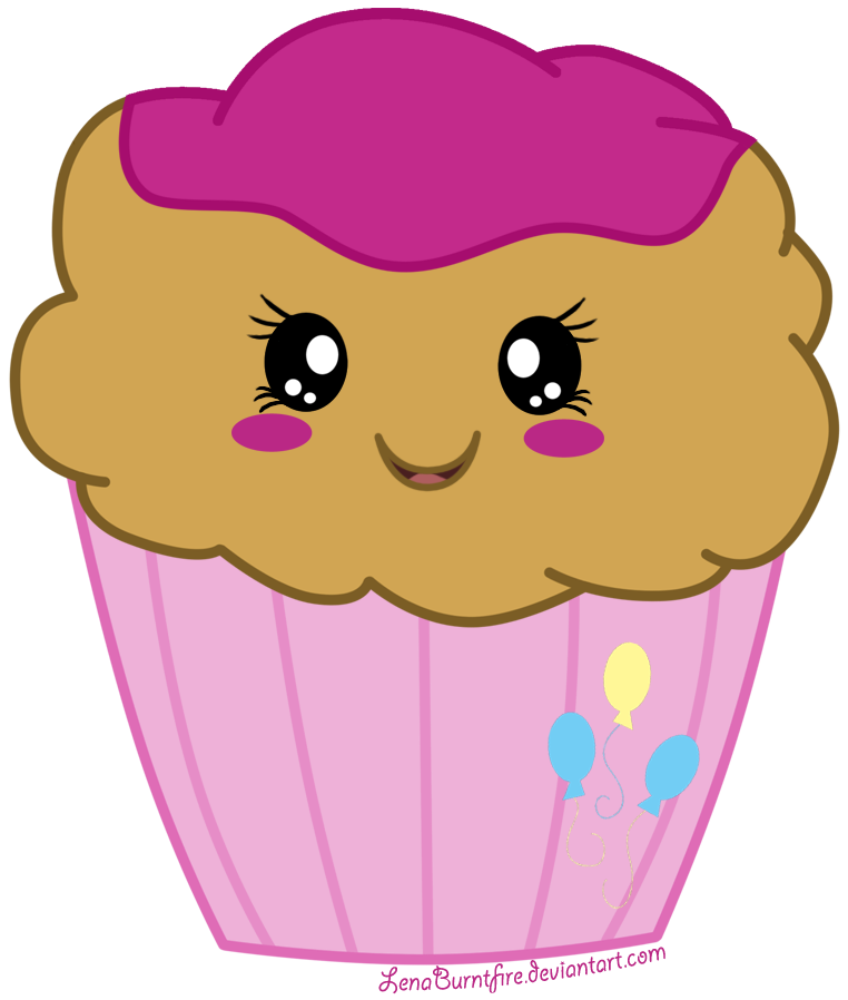 Pinkie Pie Cupcake By Lenaburntfire Pinkie Pie Cupcake - Cupcake (880x938)