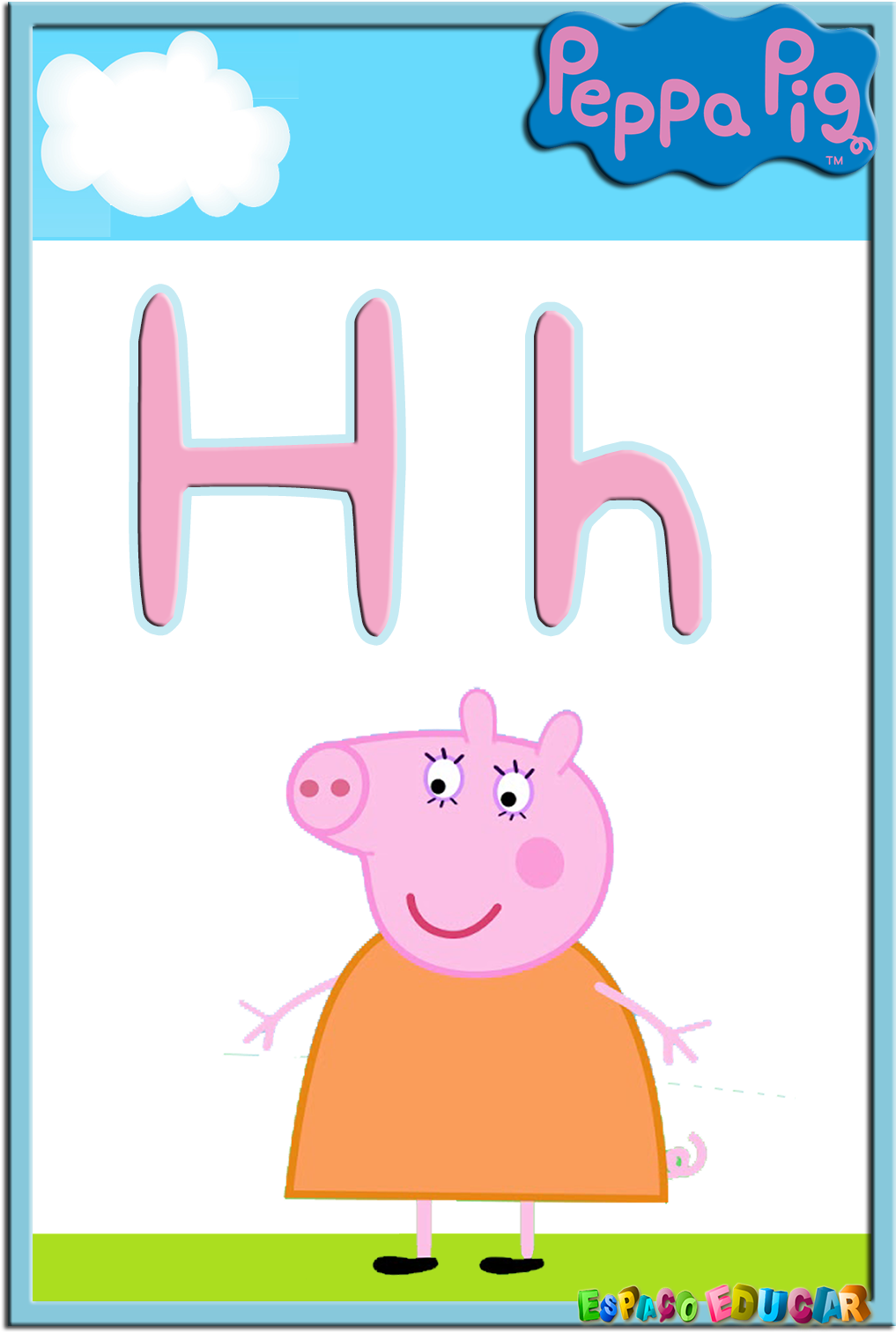 Alfabeto - Peppa Pig Mini Magna Doodle (1131x1600)