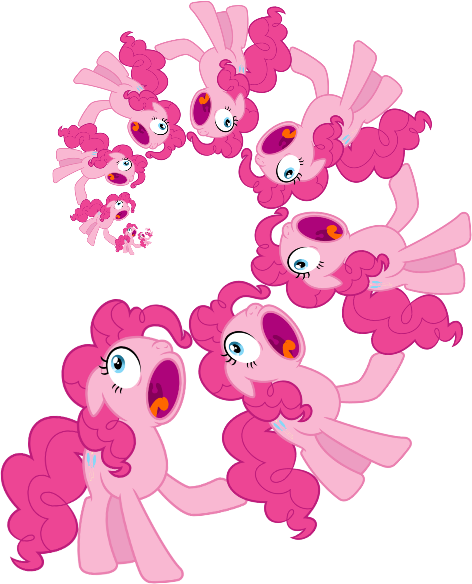 Pinkie Pie Eats Pinkie Pie Eats Pinkie Pie 2 By Bobbatron808 - Pinkie Pie (1600x1958)