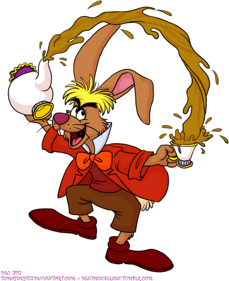 Alice In Wonderland The Mad Hatter Queen Of Hearts - Alice In Wonderland March Hare (806x992)