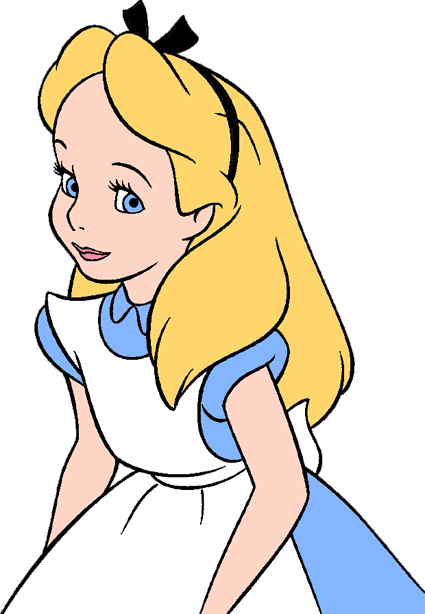 Alice - Alice In Wonderland Coloring Pages (425x614)