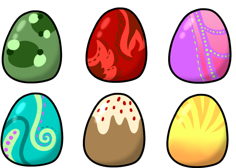 Triceracorn Mystery Eggs [closed] By Lordofthefuzzys - Triceracorn Mystery Eggs [closed] By Lordofthefuzzys (891x600)
