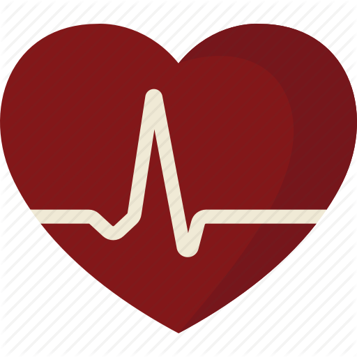 Heart Icons Ekg - Ekg Heart (512x512)