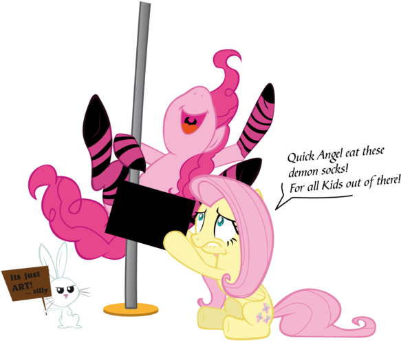 Saucy Pinkie Pie Pole Dance Its Evil By Rariedash - My Little Pony Pole Dance (900x506)