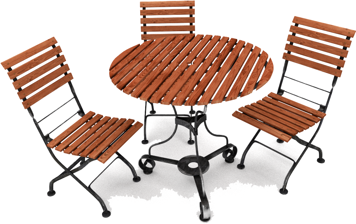 Table Garden Furniture Chair - Outdoor Furniture Png (1200x1200)