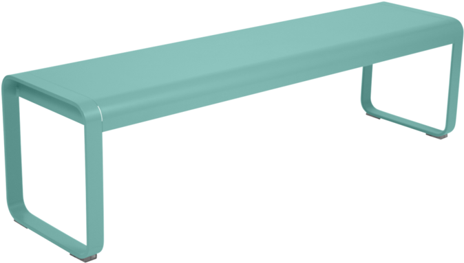 Bench - Bellevie - Fermob - Bellevie Bench Without Backrest / Verbena (760x760)