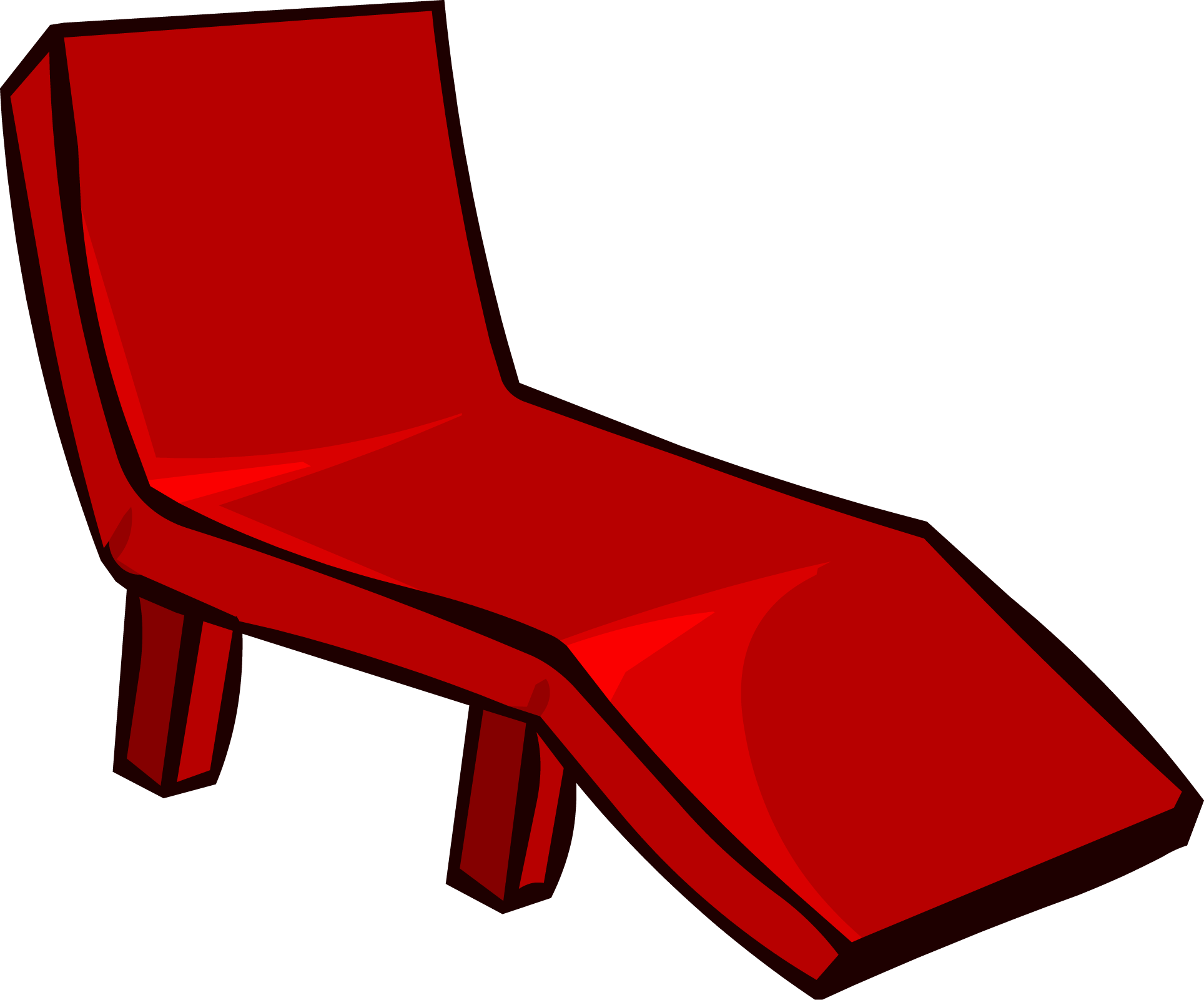 Deck Clipart Garden Furniture - Club Penguin Furniture Red (1928x1601)