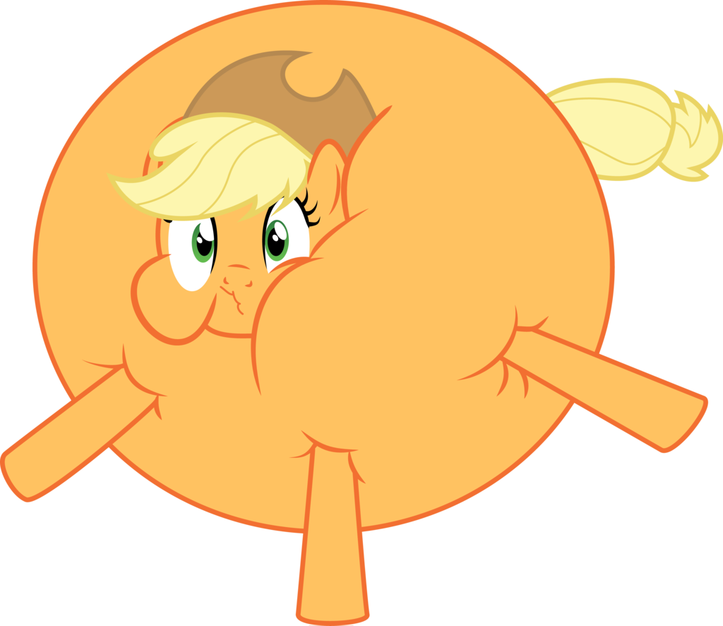 Applejack Inflation Bing Images - My Little Pony: Friendship Is Magic (1024x886)