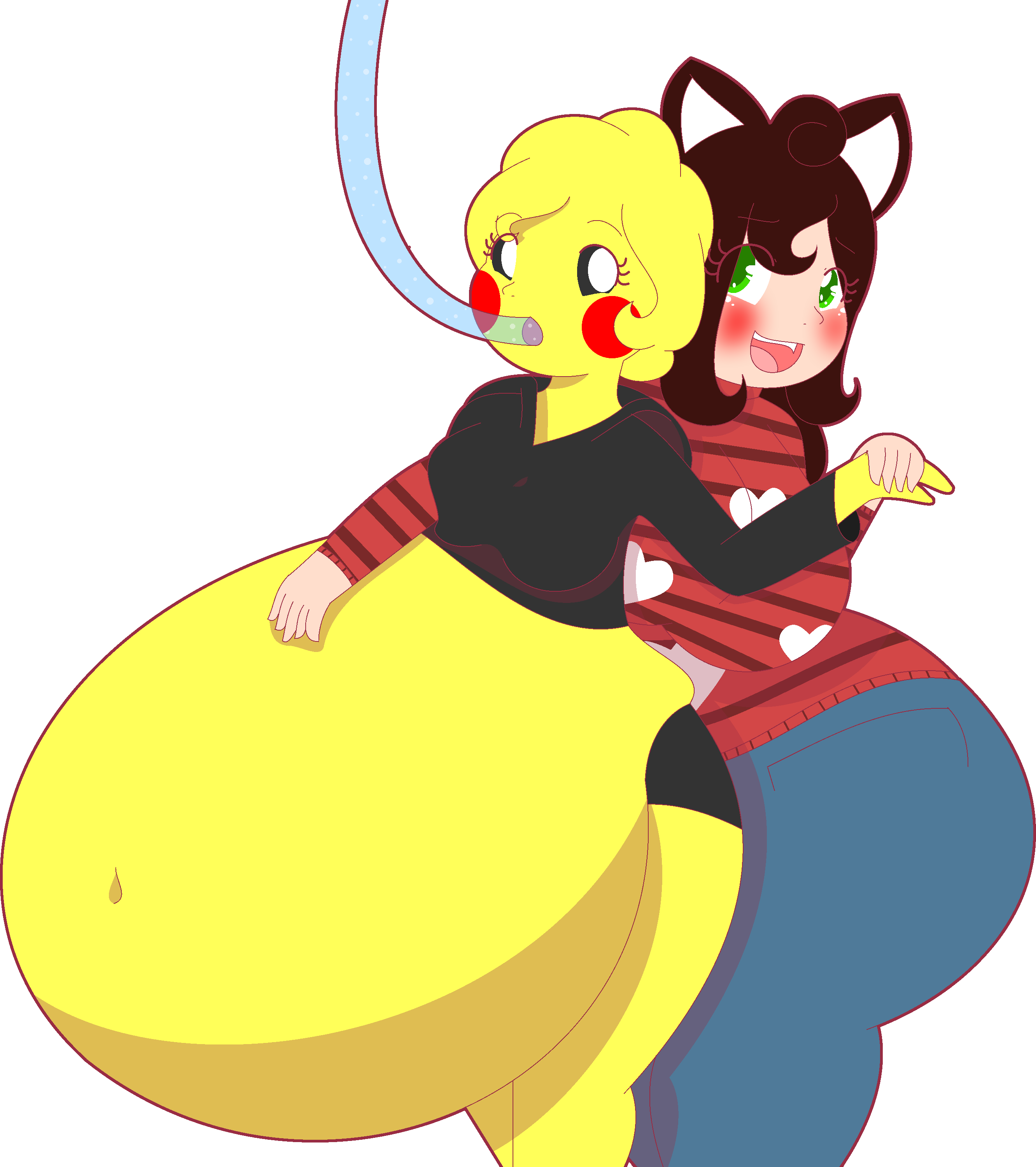 Inflation Deviantart Girl - Inflation Deviantart Girl (2664x3000)