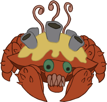 Chibi Crab Quake By Kota12 - Quake (470x440)