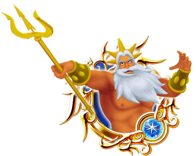 Custom Medals King Triton By Triples Art On Deviantart - Little Mermaid King Triton (679x679)